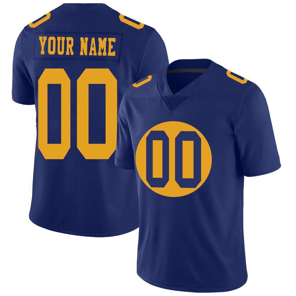 Custom navy football jersey | GameDay Jerseys