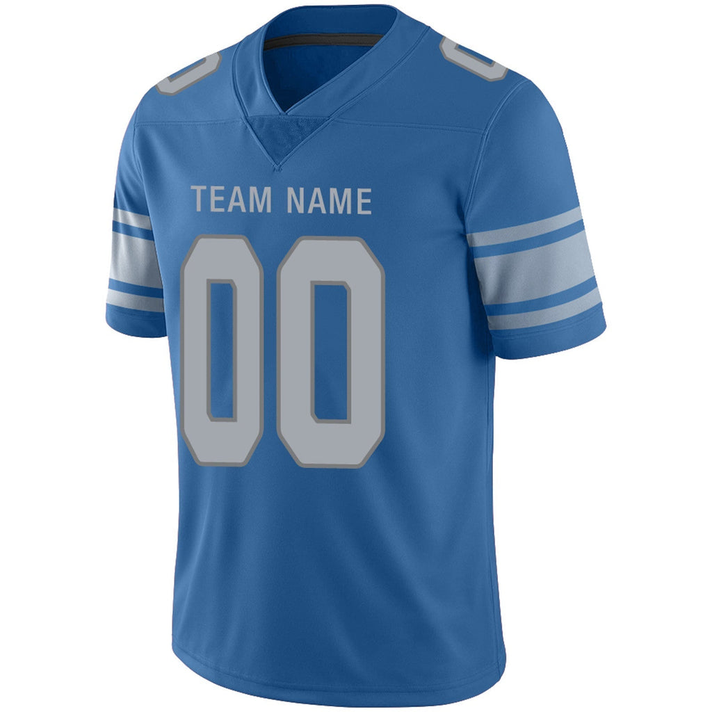Custom blue football jersey alternate | GameDay Jerseys