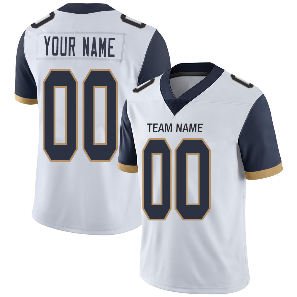 Custom white football jersey | GameDay Jerseys