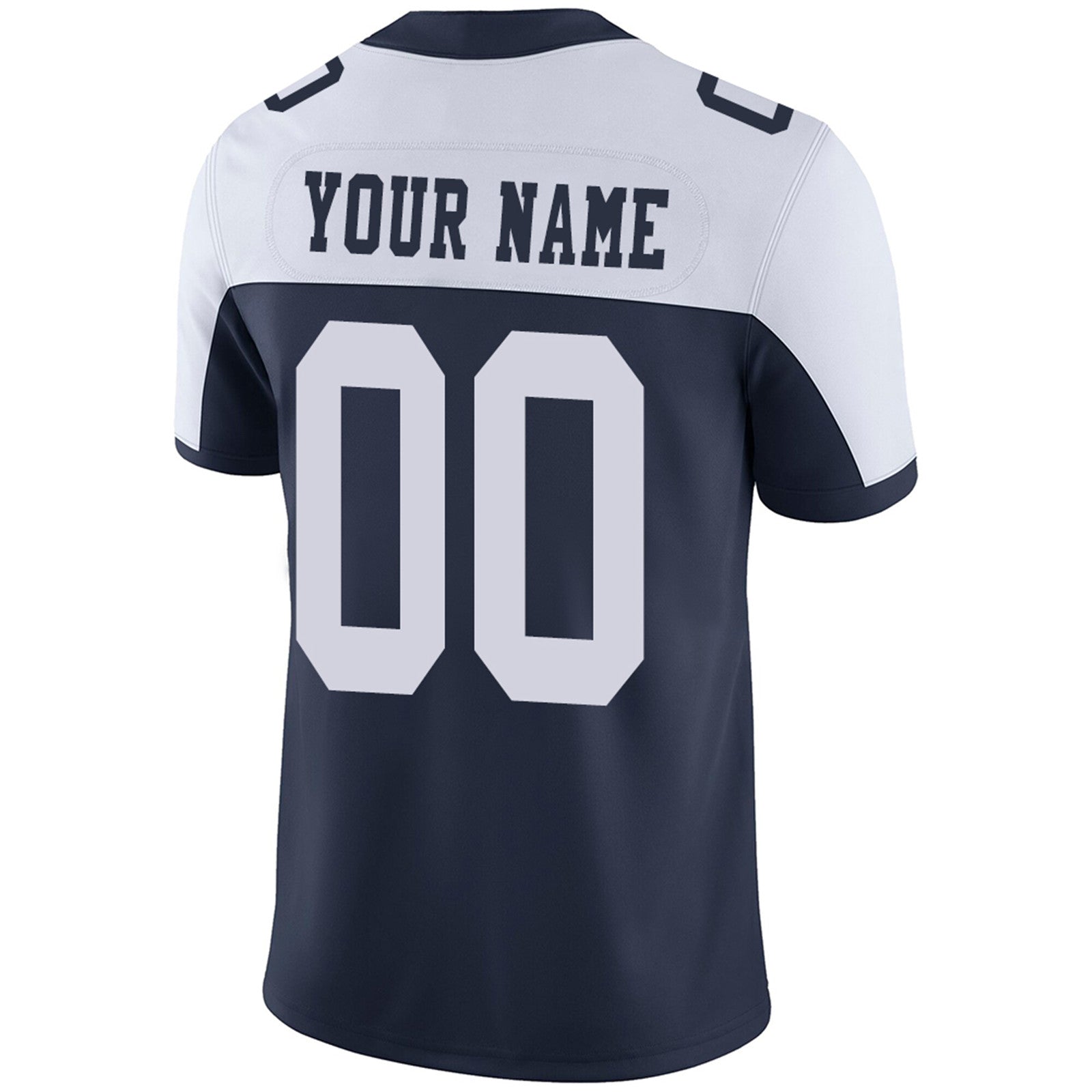Custom navy football jersey styled | GameDay Jerseys