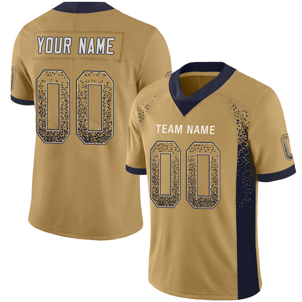 Custom gold football jersey | GameDay Jerseys