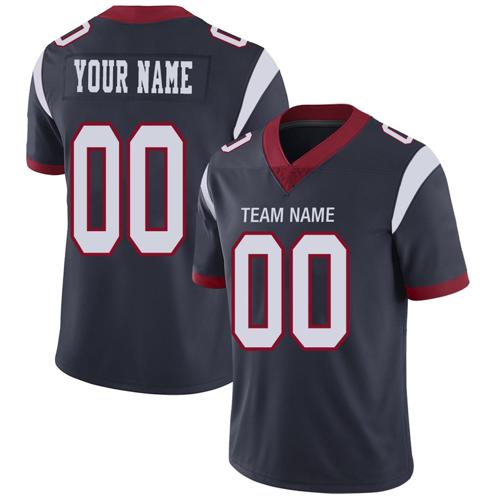 Custom navy football jersey | GameDay Jerseys