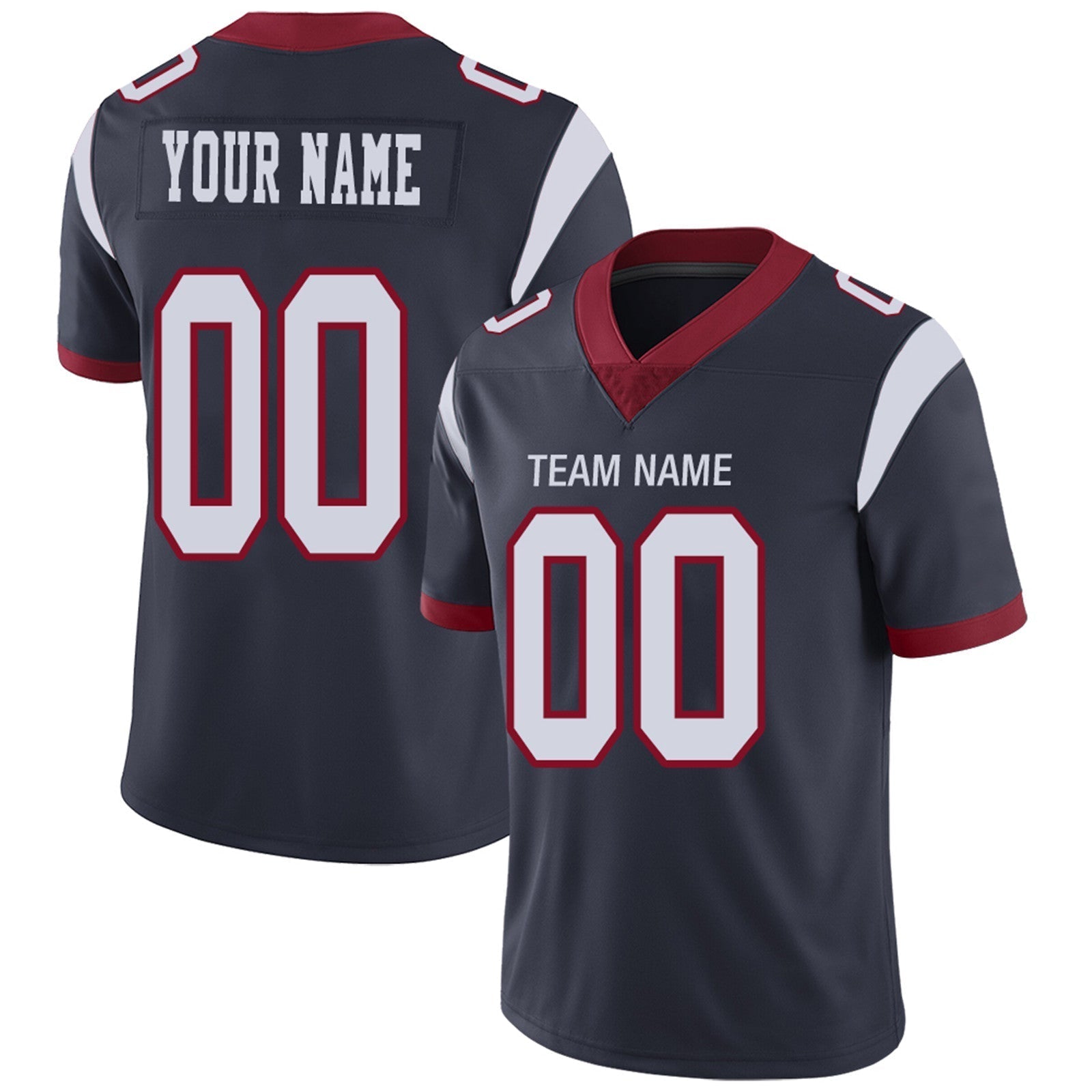 Custom navy football jersey | GameDay Jerseys