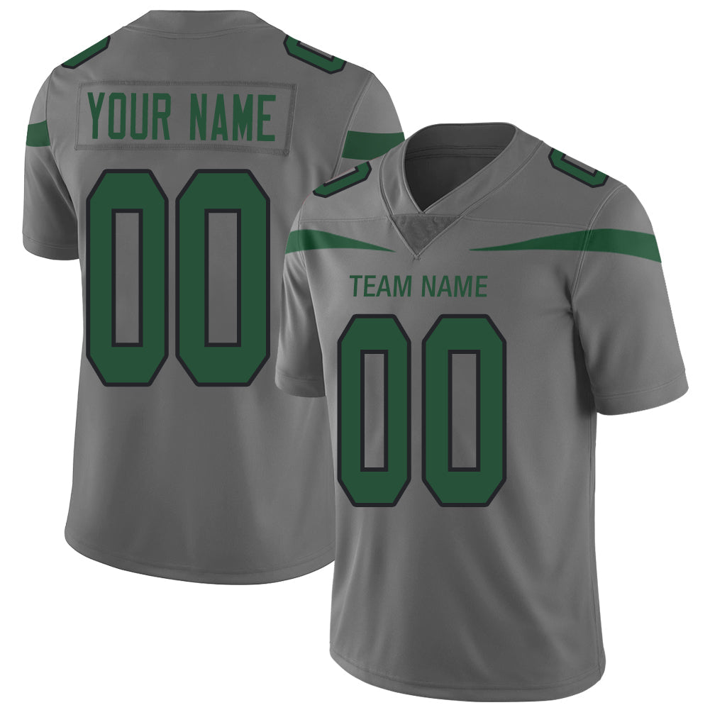 Custom grey football jersey | GameDay Jerseys