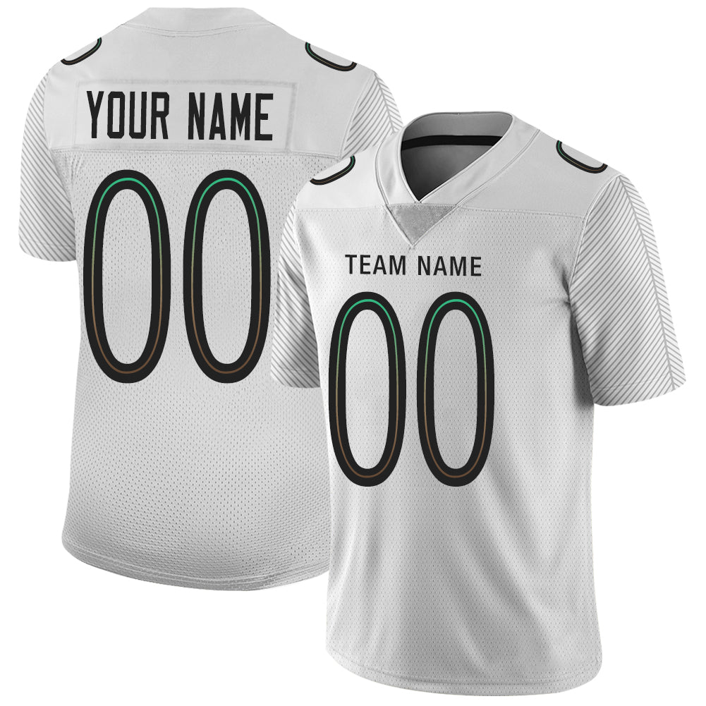 Custom white football jersey | GameDay Jerseys