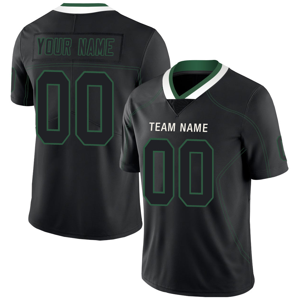 Custom black football jersey | GameDay Jerseys