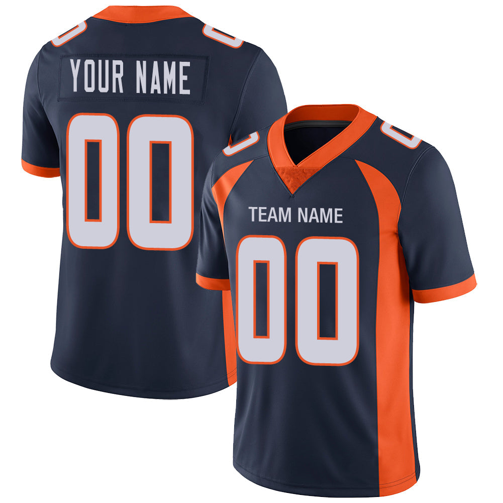 Custom navy football jersey | GameDay Jerseys