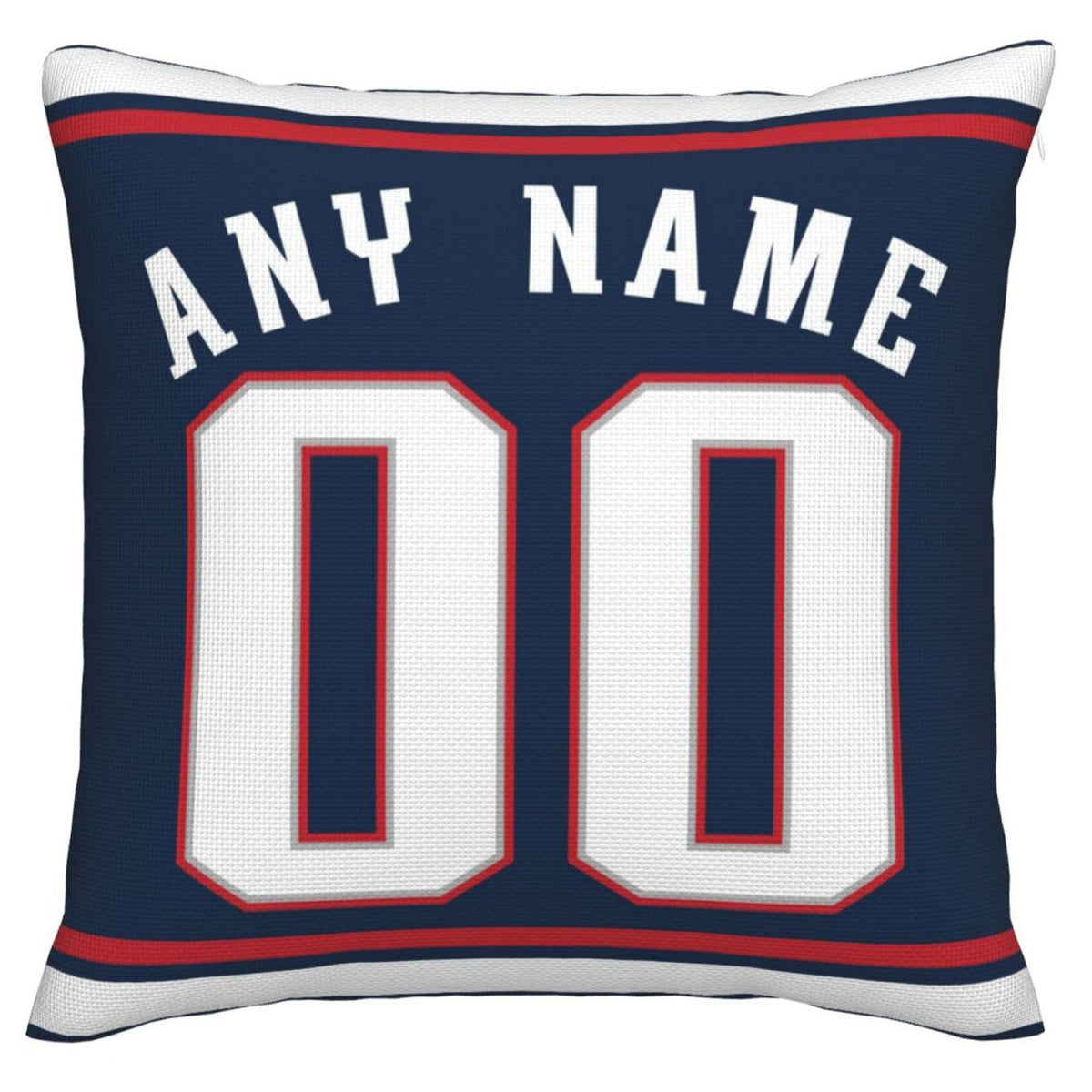 Custom NE.Patriots Pillow Decorative Throw Pillow Case - Print Personalized Football Team Fans Name & Number Birthday Gift Football Pillows