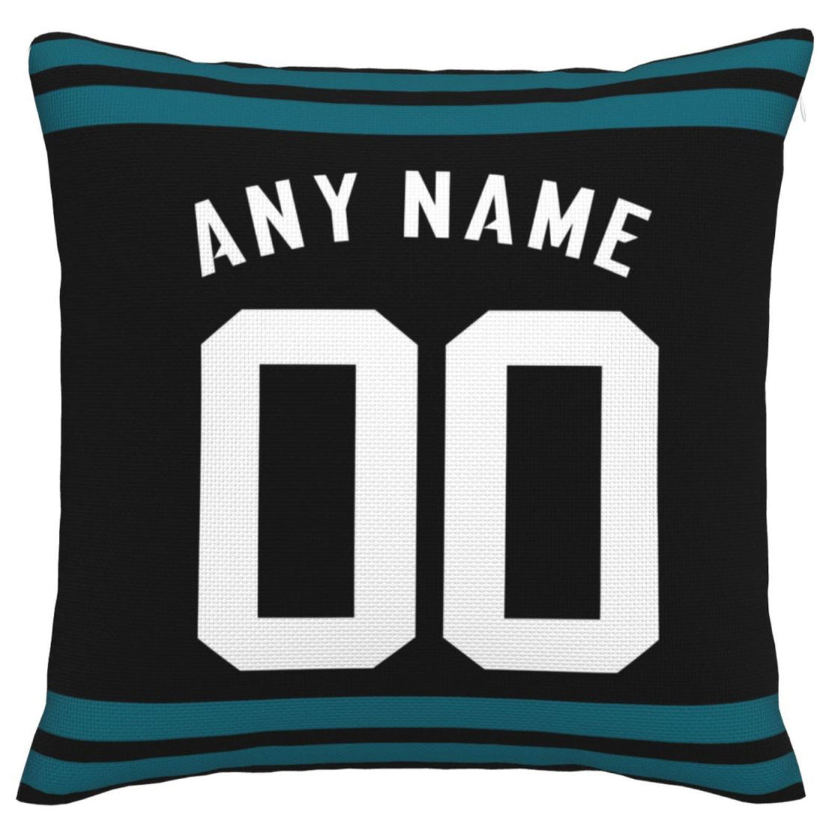 Custom J.Jaguars Pillow Decorative Throw Pillow Case - Print Personalized Football Team Fans Name & Number Birthday Gift Football Pillows
