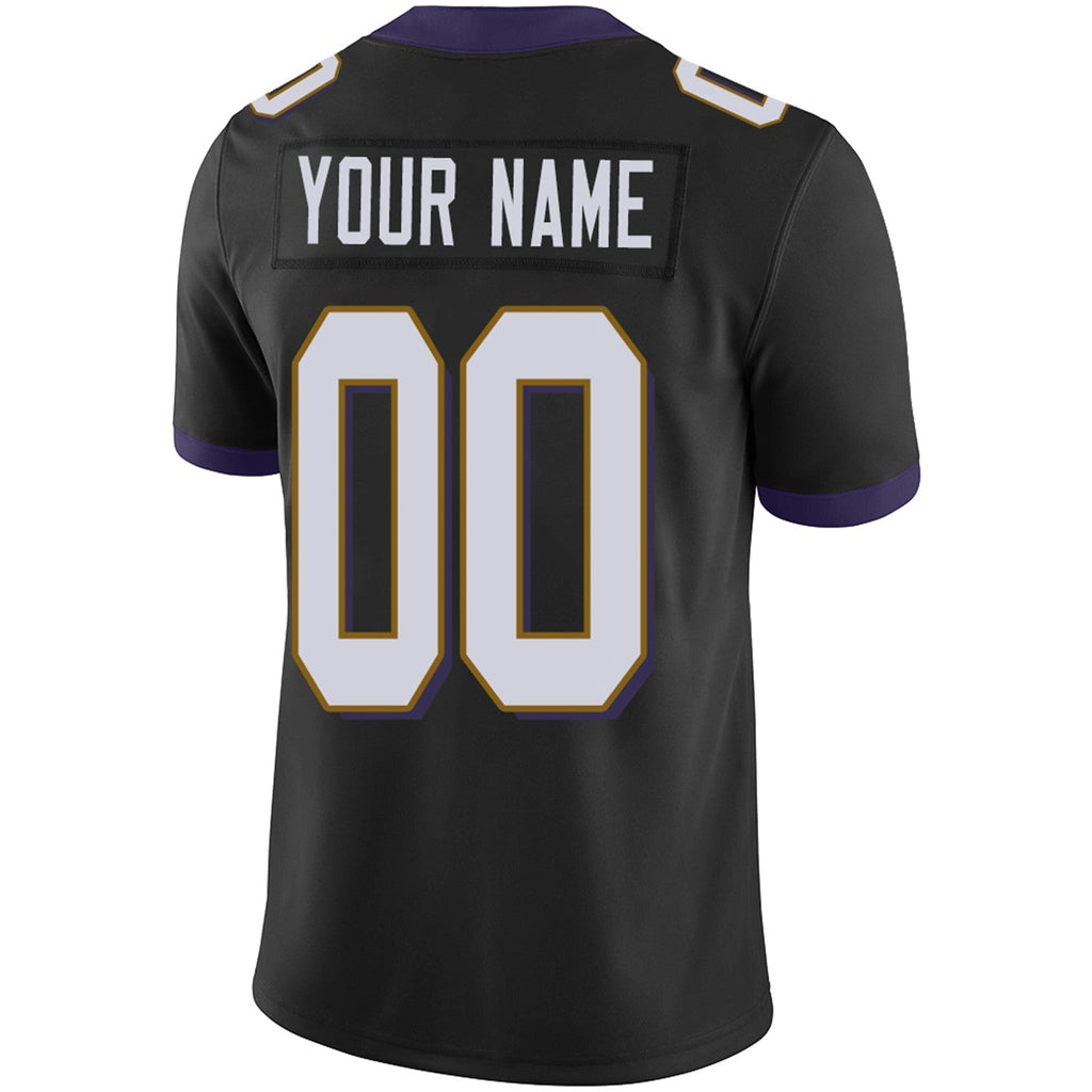Custom purple football jersey close up | GameDay Jerseys