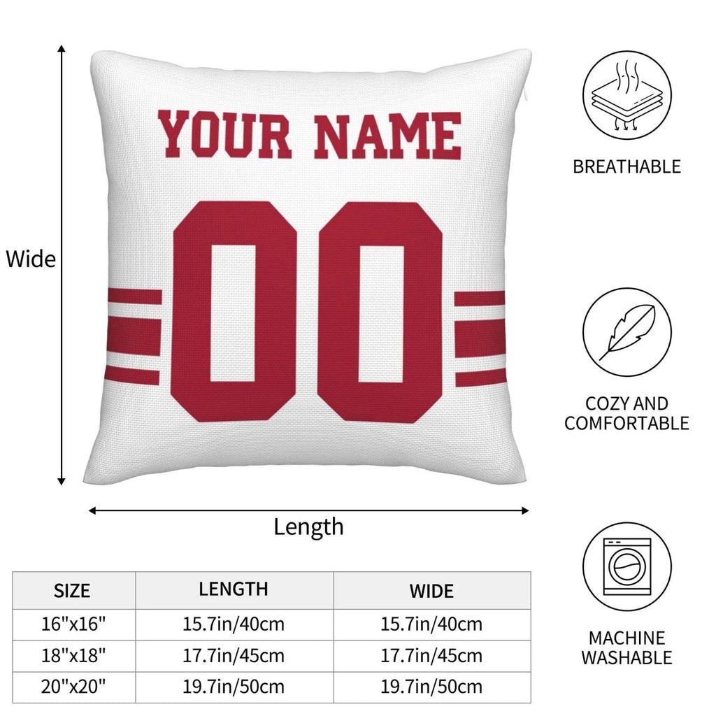 Custom football jersey detail | GameDay Jerseys