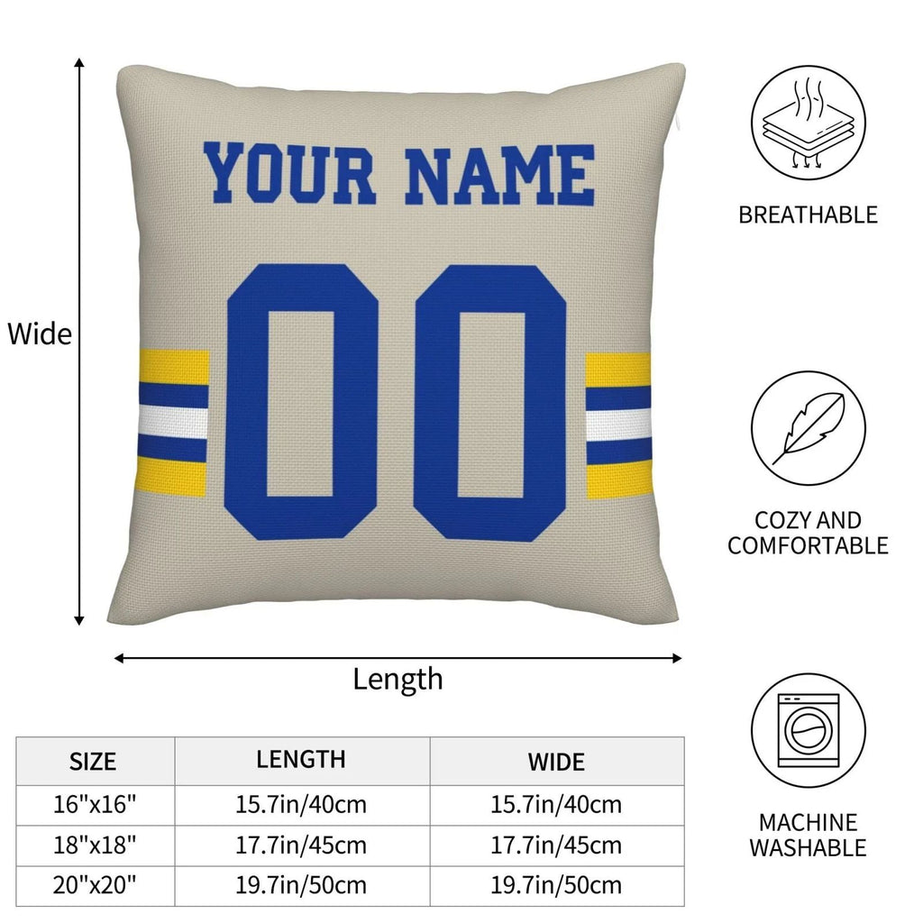 Custom football jersey back detail | GameDay Jerseys