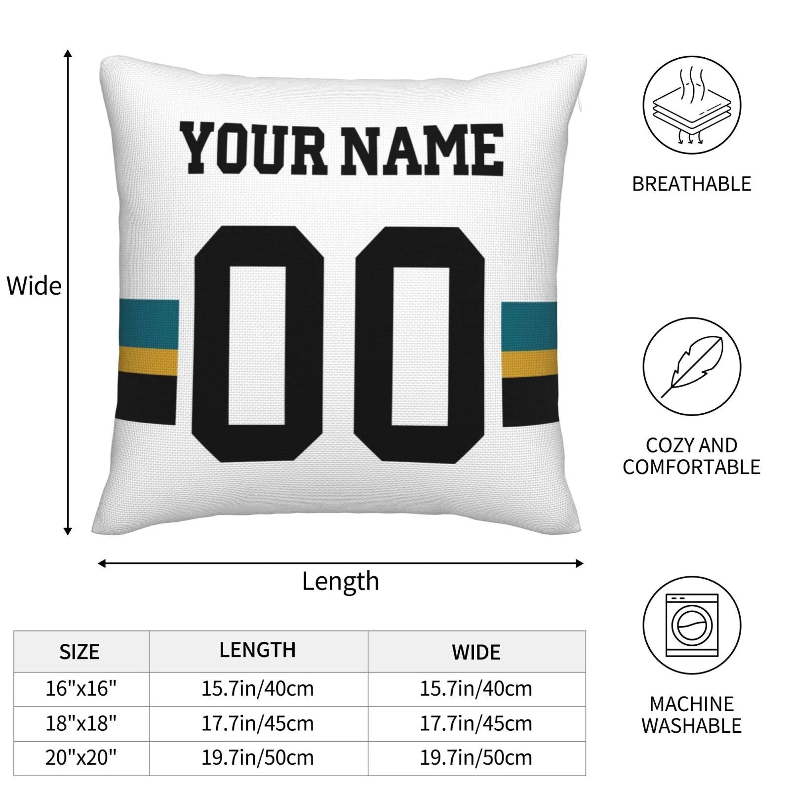 Custom football jersey detail | GameDay Jerseys