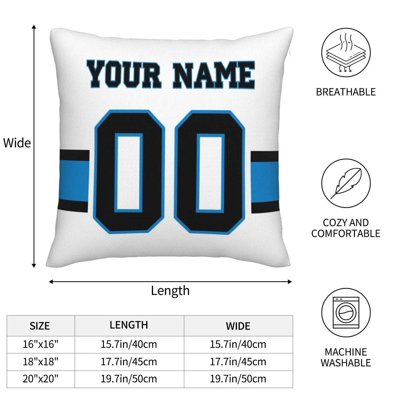 Custom football jersey detail | GameDay Jerseys