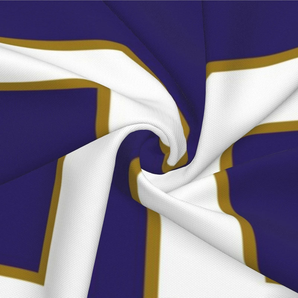 Custom purple football jersey close up | GameDay Jerseys