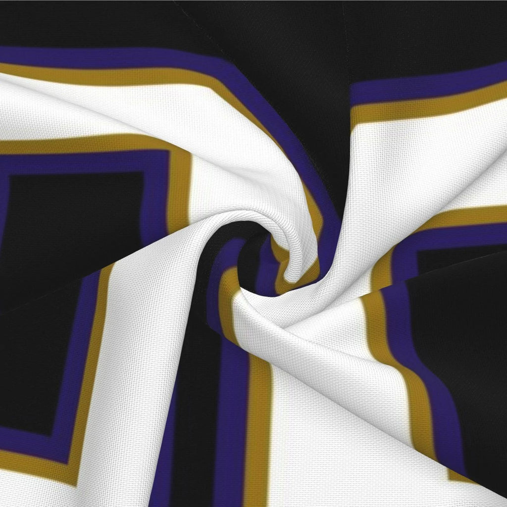 Custom purple football jersey side view | GameDay Jerseys