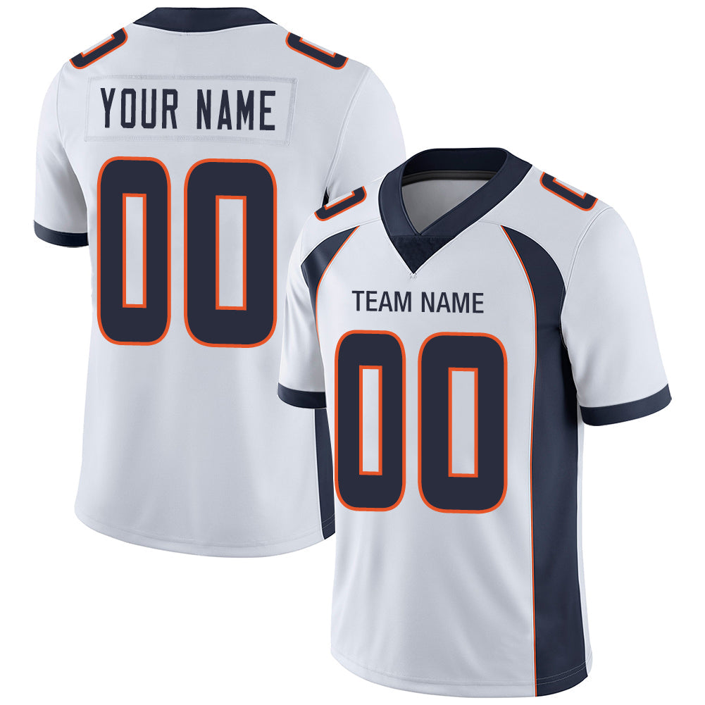 Custom white football jersey | GameDay Jerseys