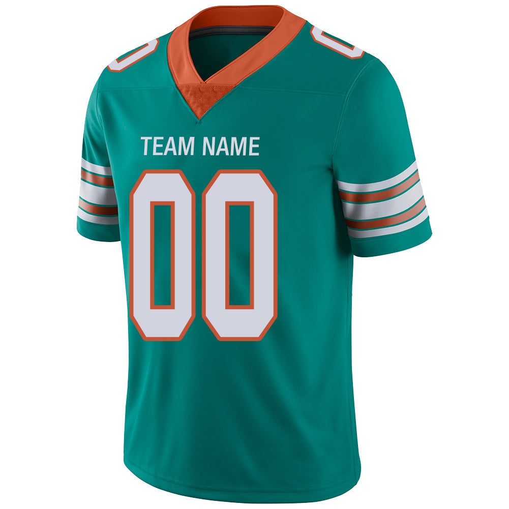 Custom football jersey detail | GameDay Jerseys