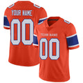 Custom orange football jersey | GameDay Jerseys