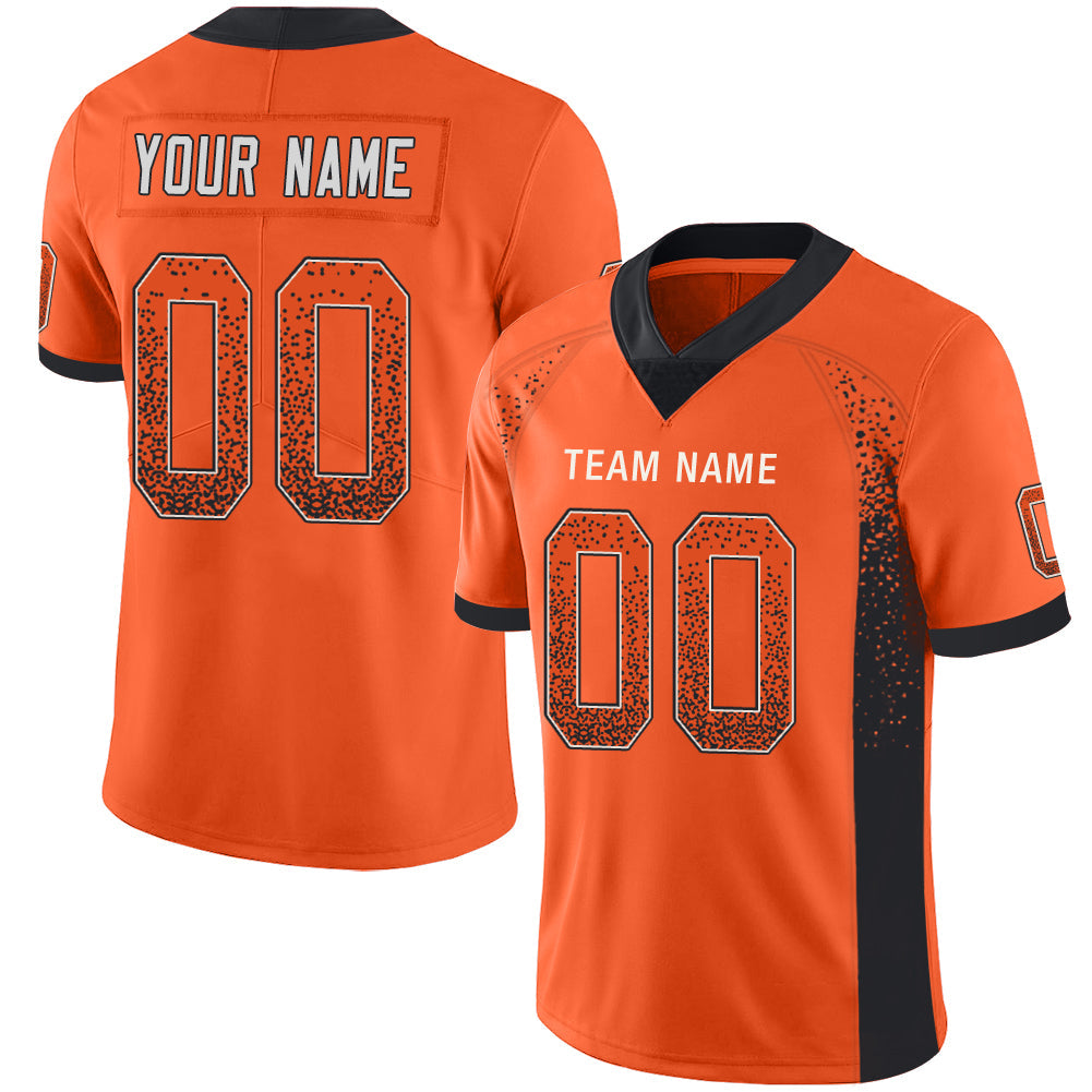 Custom orange football jersey | GameDay Jerseys