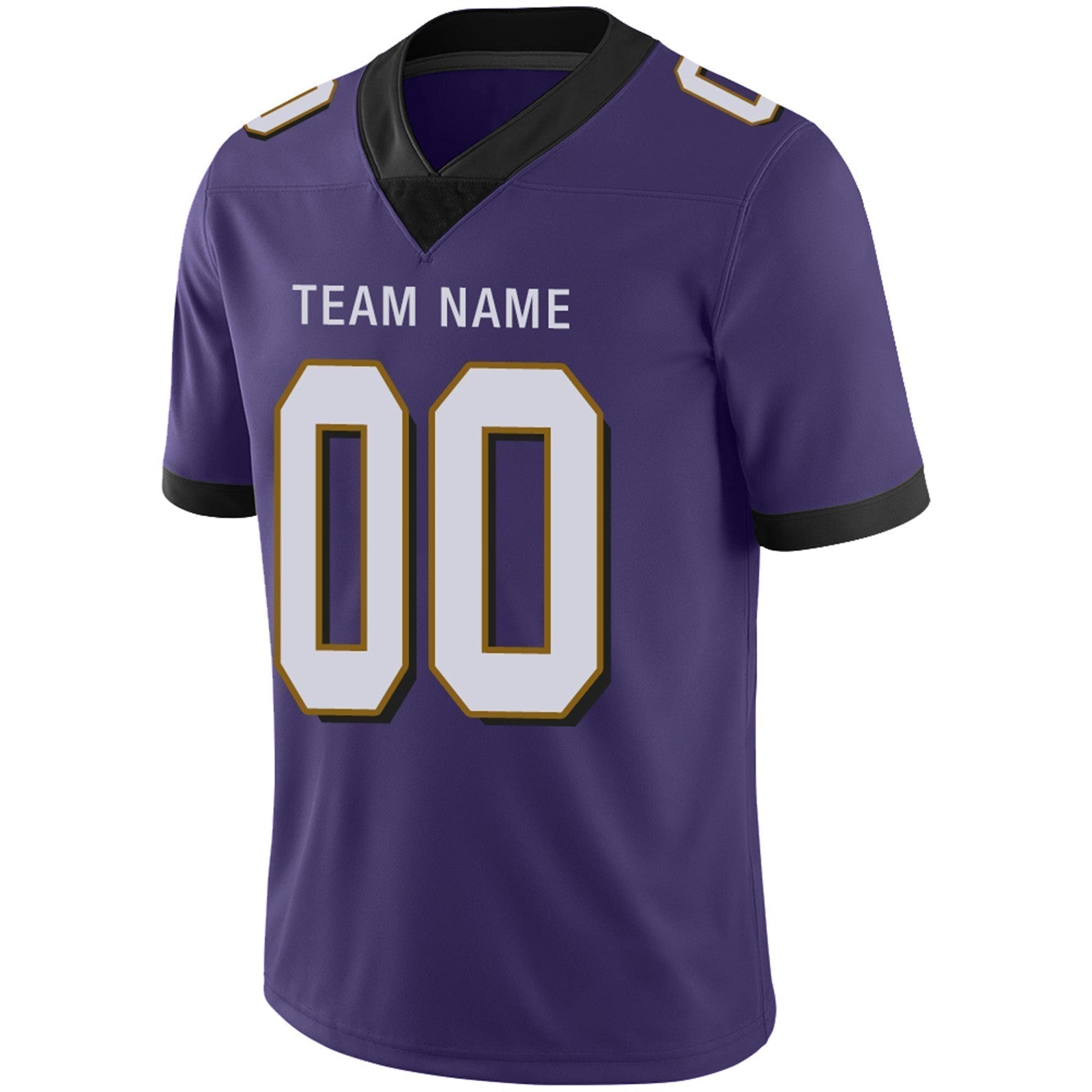 Custom purple football jersey product shot | GameDay Jerseys