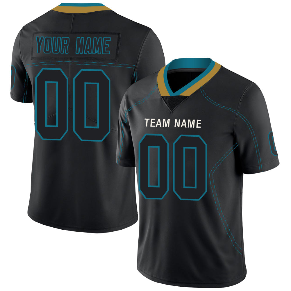Custom black football jersey | GameDay Jerseys