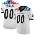 Custom white football jersey | GameDay Jerseys