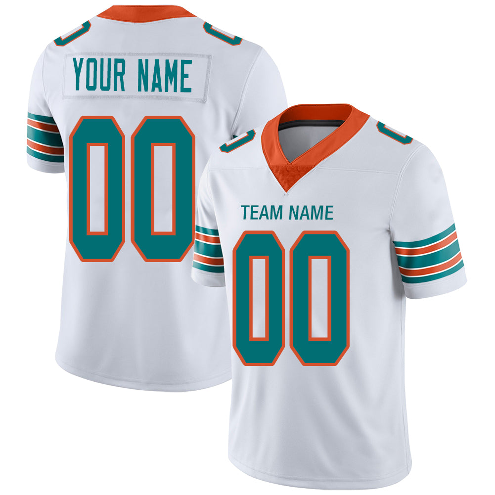 Custom white football jersey | GameDay Jerseys