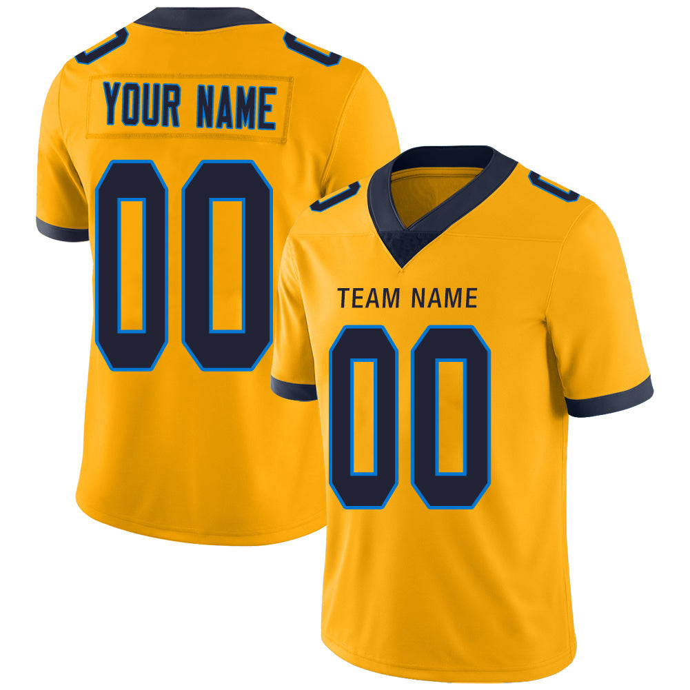 Custom gold football jersey | GameDay Jerseys