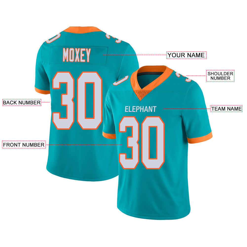 Custom football jersey front view | GameDay Jerseys