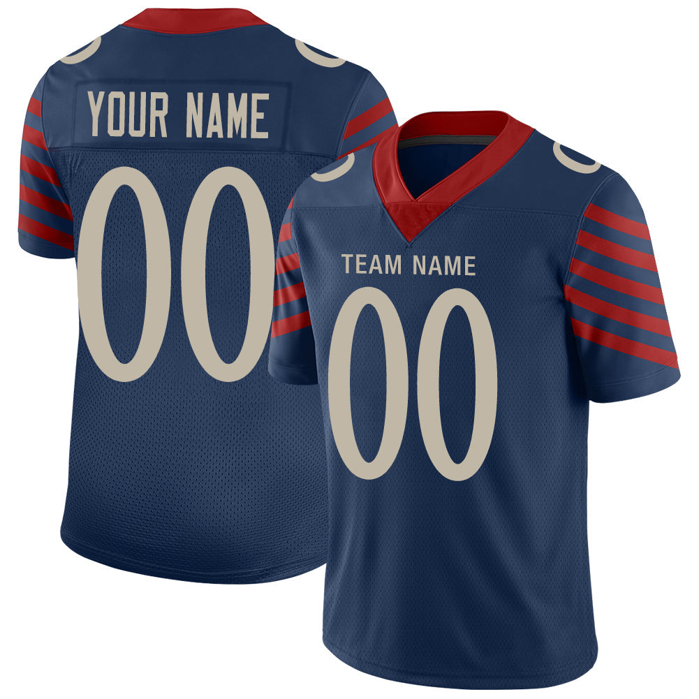 Custom navy football jersey | GameDay Jerseys