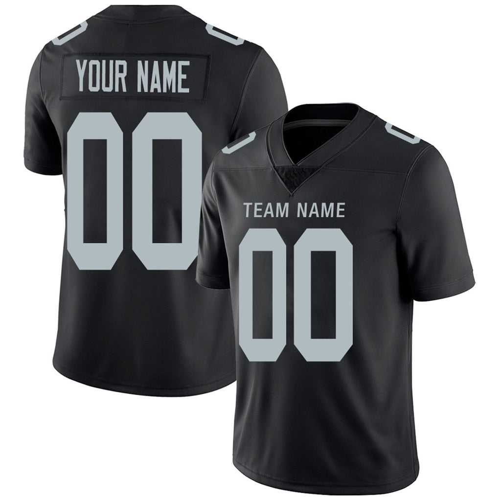 Custom black football jersey | GameDay Jerseys