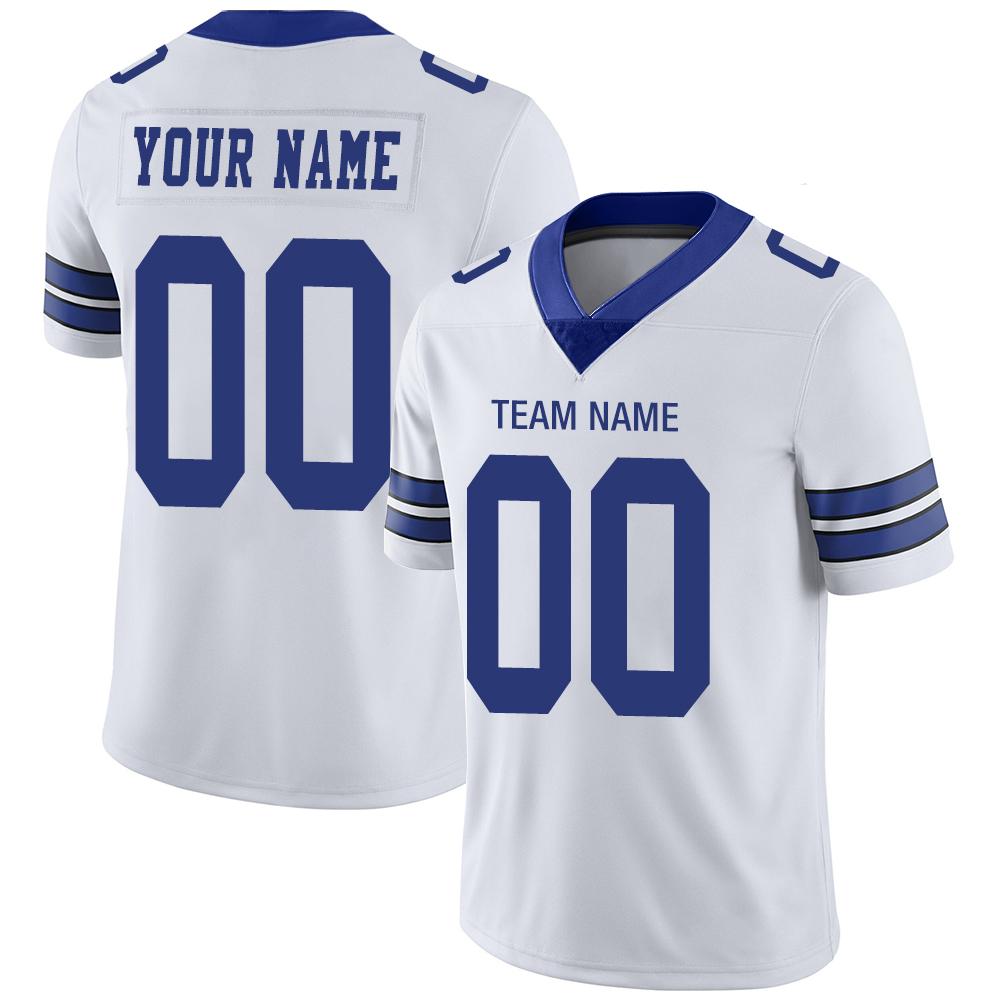 Custom white football jersey | GameDay Jerseys