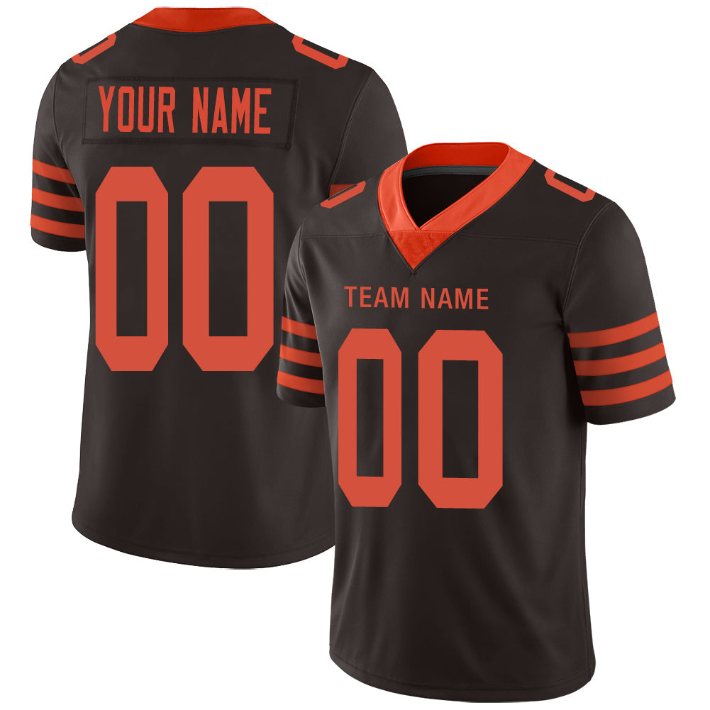 Custom brown football jersey | GameDay Jerseys