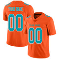 Custom orange football jersey | GameDay Jerseys