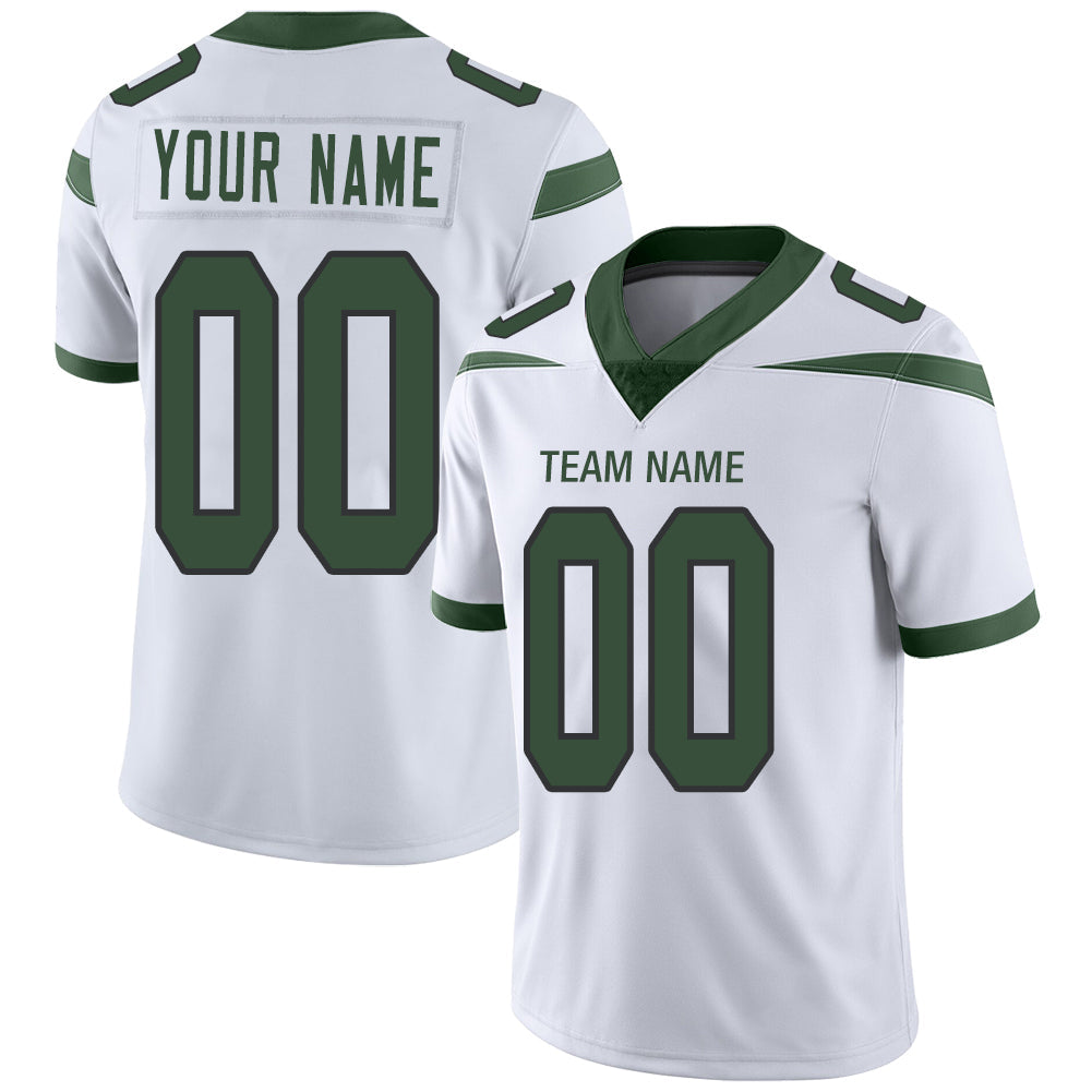 Custom white football jersey | GameDay Jerseys