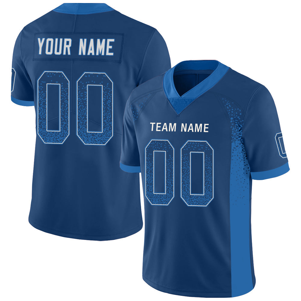 Custom blue football jersey | GameDay Jerseys