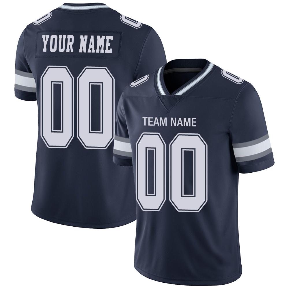 Custom navy football jersey | GameDay Jerseys
