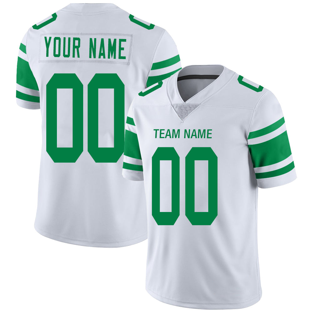 Custom white football jersey | GameDay Jerseys