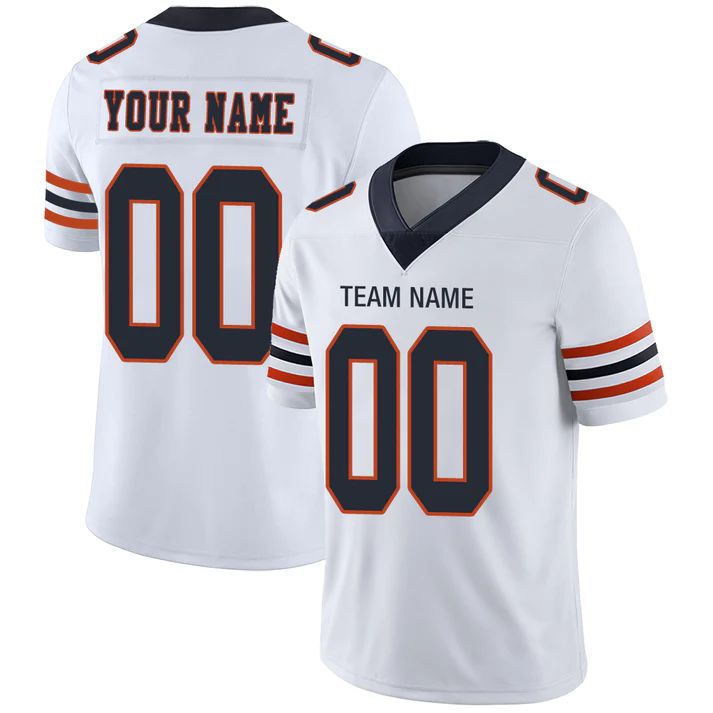 Custom white football jersey | GameDay Jerseys