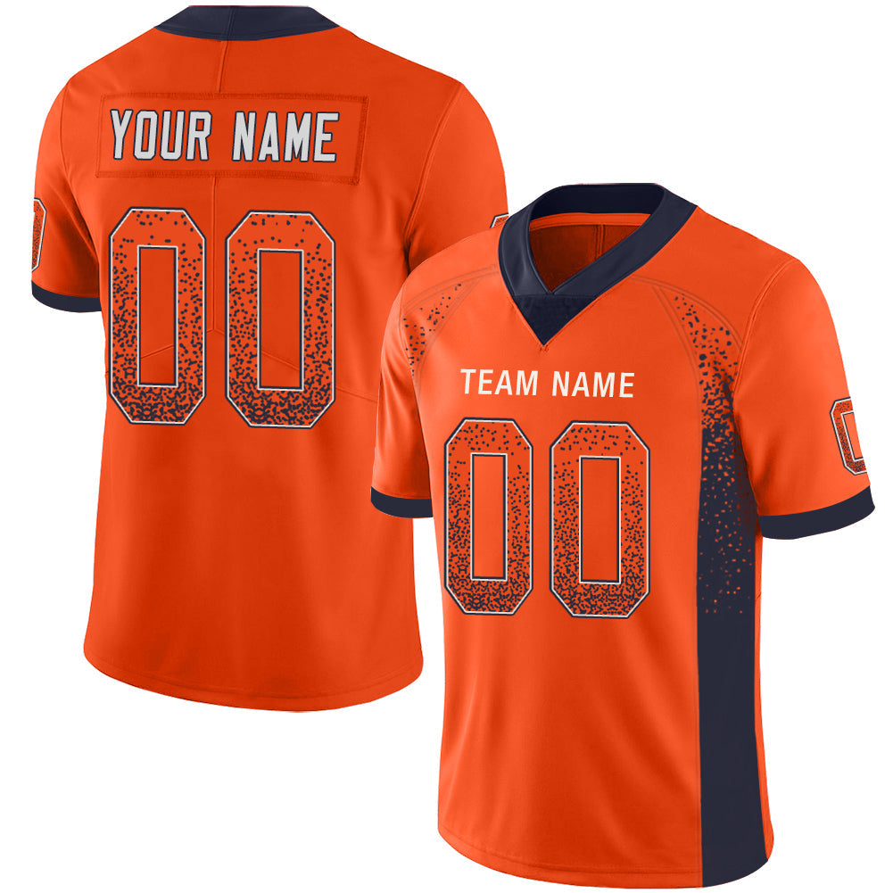 Custom orange football jersey | GameDay Jerseys
