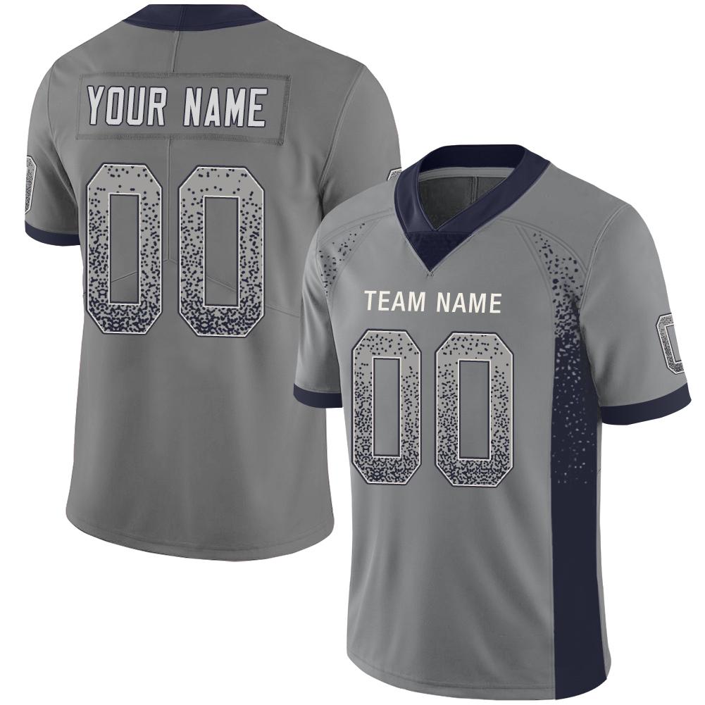 Custom grey football jersey | GameDay Jerseys