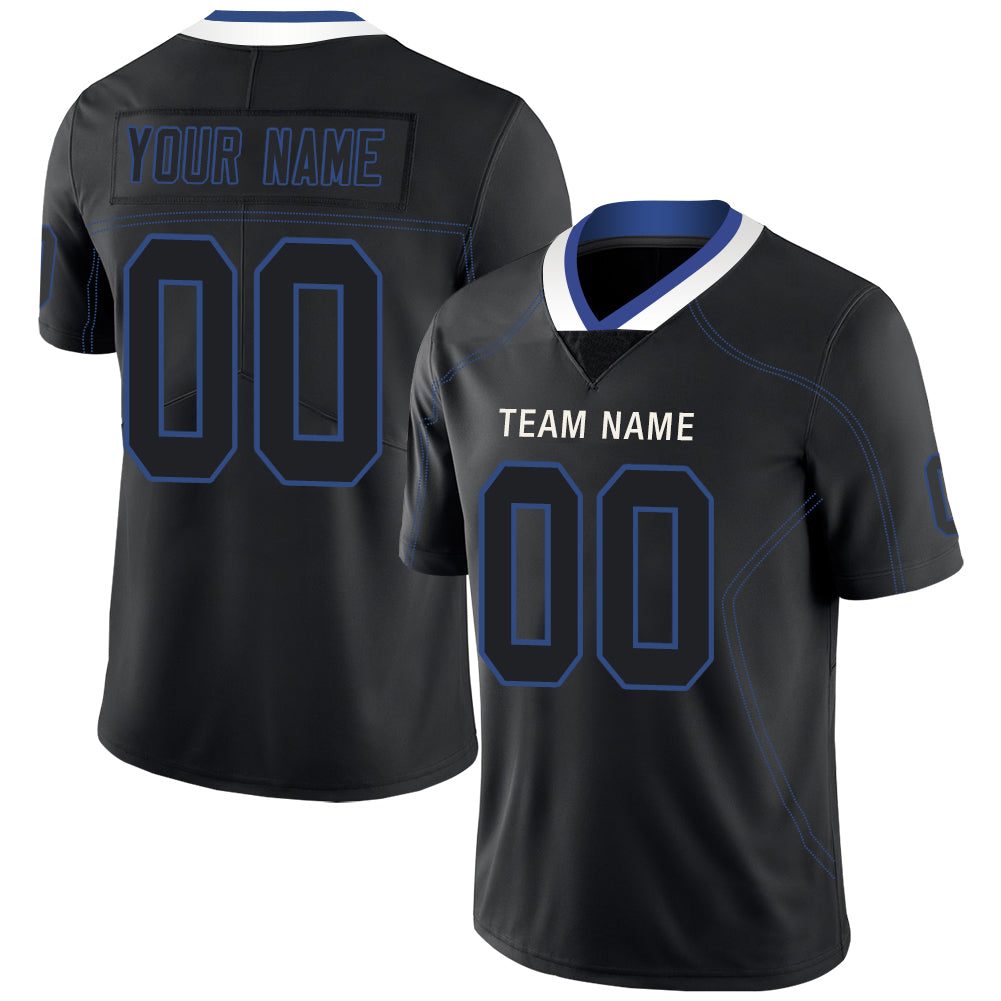 Custom black football jersey | GameDay Jerseys