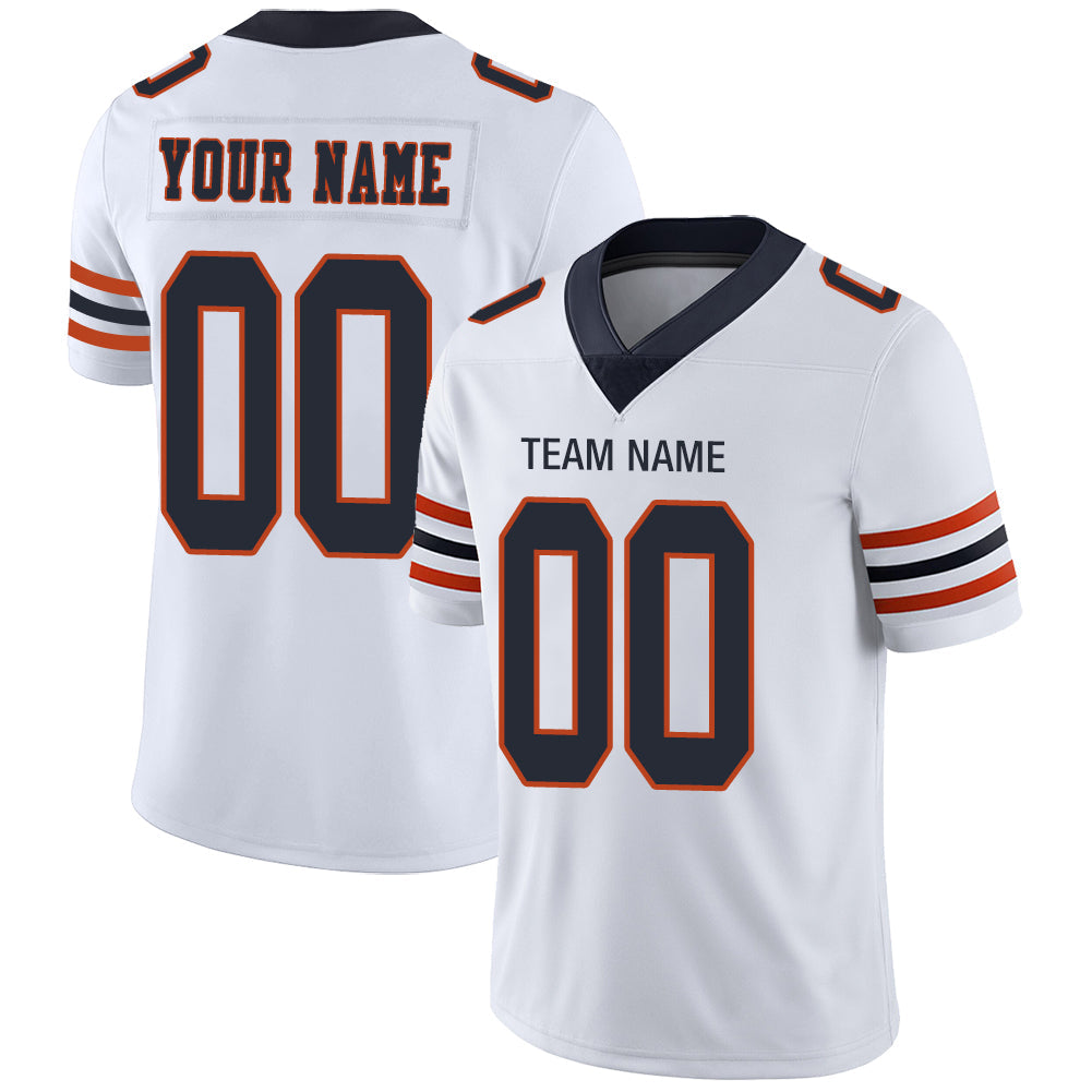 Custom white football jersey | GameDay Jerseys