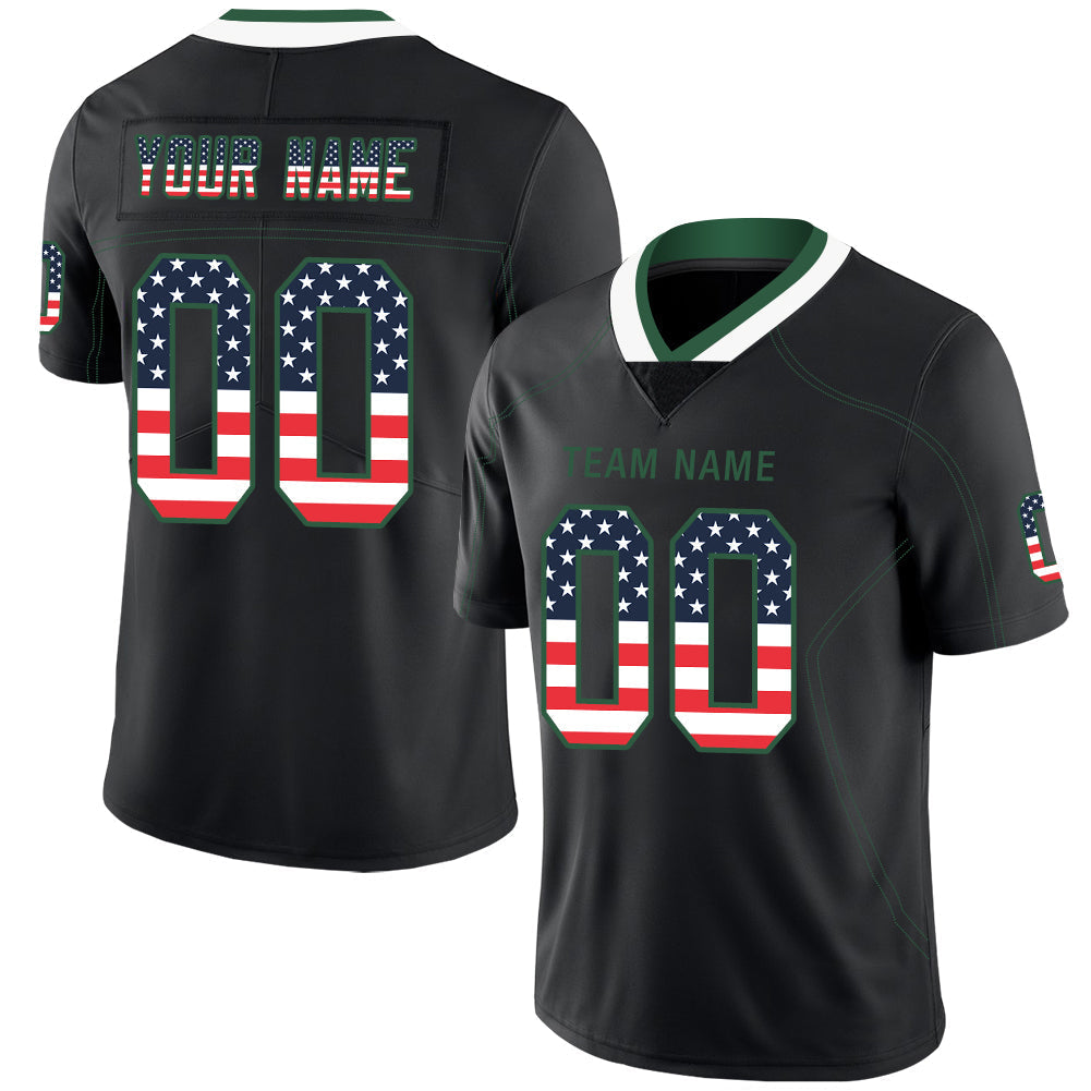 Custom black football jersey | GameDay Jerseys