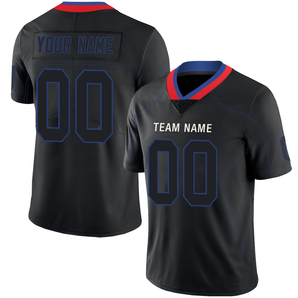 Custom black football jersey | GameDay Jerseys