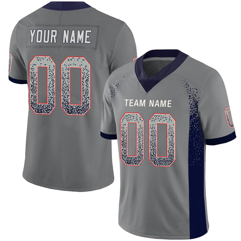 Custom grey football jersey | GameDay Jerseys