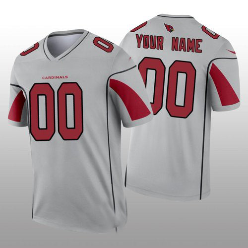 Custom silver football jersey | GameDay Jerseys