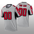 Custom silver football jersey | GameDay Jerseys