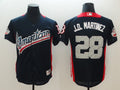 Custom Fan-Made J.D. Martinez Run Derby Navy 2018 All Star Baseball Jersey Style Navy 2018 All-Star Edition Baseball Jersey